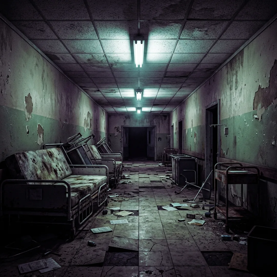 Abandoned Hospital Scene Kit